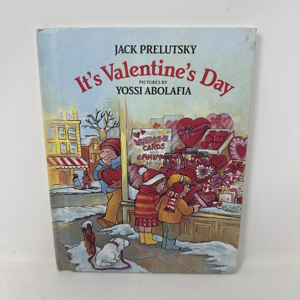 It's Valentine's Day Hardcover Book by Jack Prelutsky